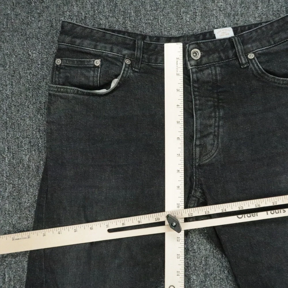 Suitsupply Jeans Mens 32x27 Black Selvedge Italian Candiani Denim 5 Pocket